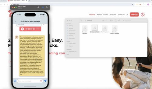 对话traini 四人团队用大模型破解“狗语”，俘获20万用户的心